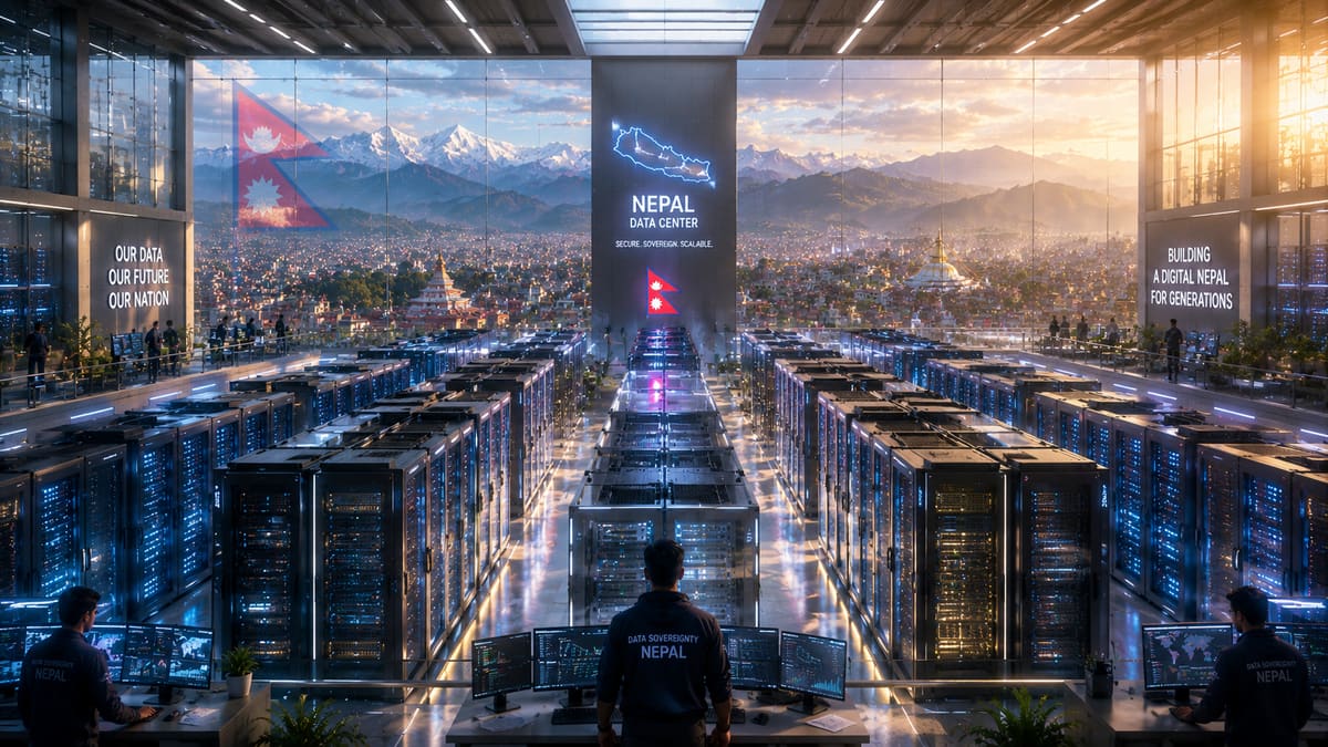 Nepal's Data Should Stay in Nepal: The Case for a Local Data Center