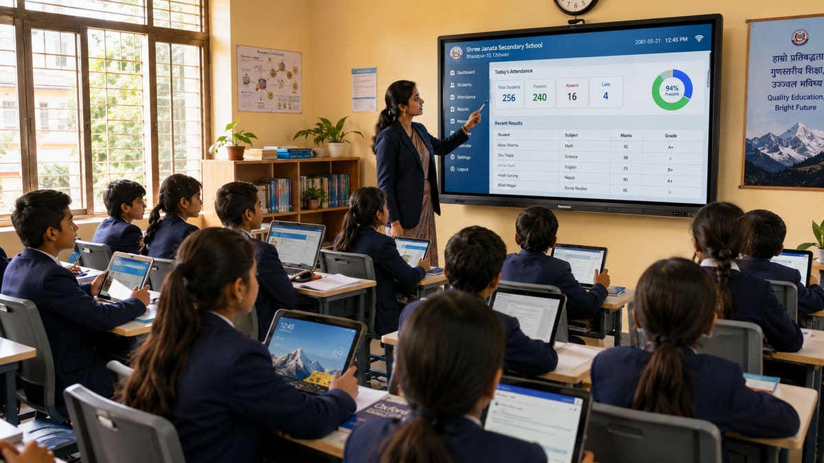 Modernizing Education: How Technology is Transforming Schools in Nepal