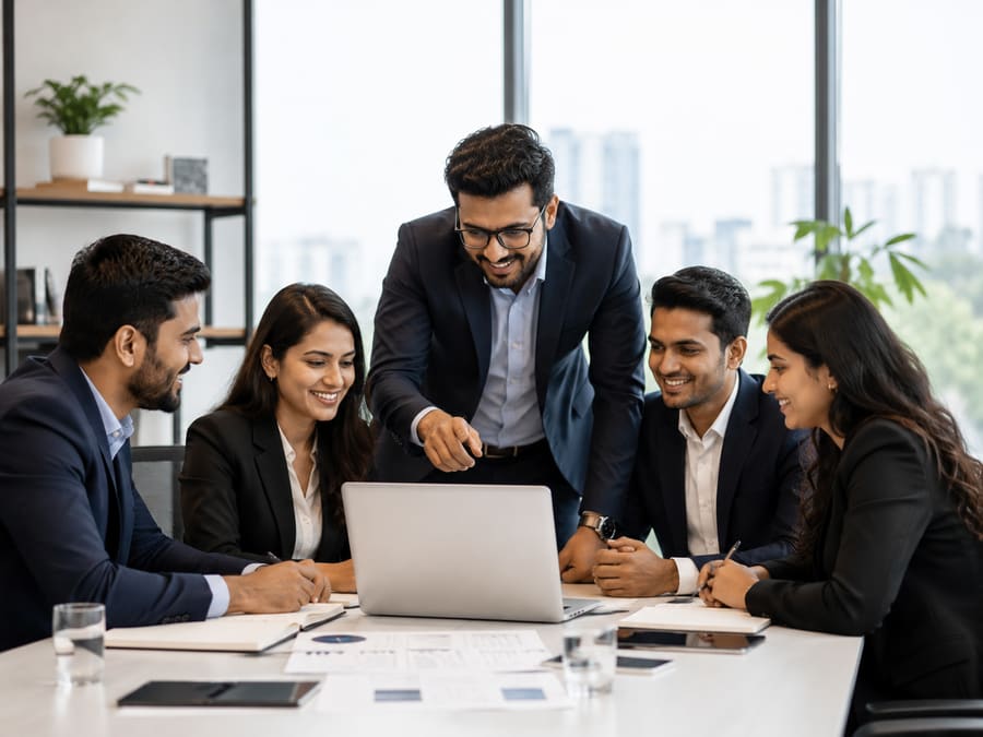 Strategy session mapping a client's technical audit